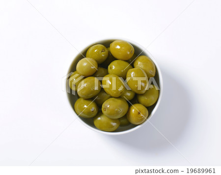 Brine-cured green olives 19689961
