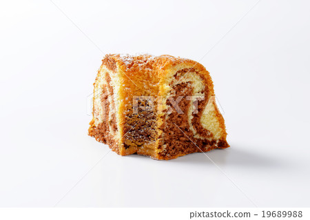 Piece of marble cake Piece of marble cake 19689988