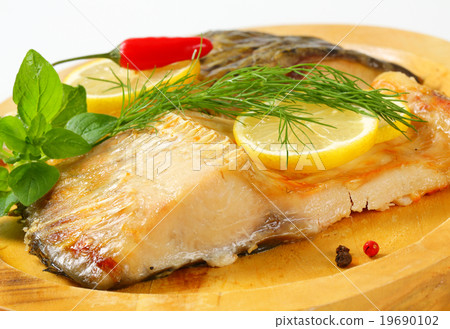 Oven baked carp fillet Oven baked carp fillet 19690102