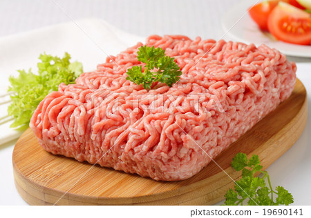 Raw ground pork 19690141