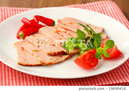 Sliced Leberkase Sliced Leberkase 19690416