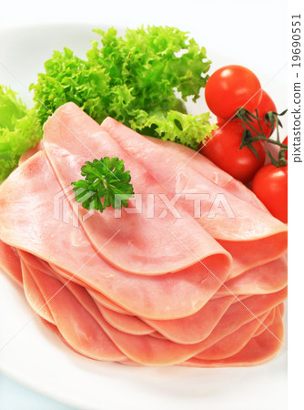 Sliced ham 19690551