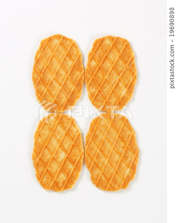Butter waffle cookies 19690898