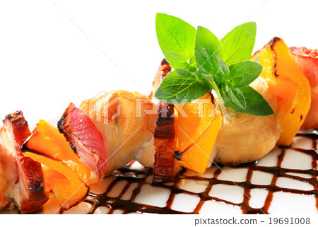 Chicken shish kebab 19691008