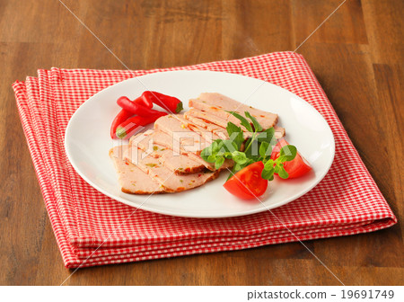 Sliced Leberkase 19691749