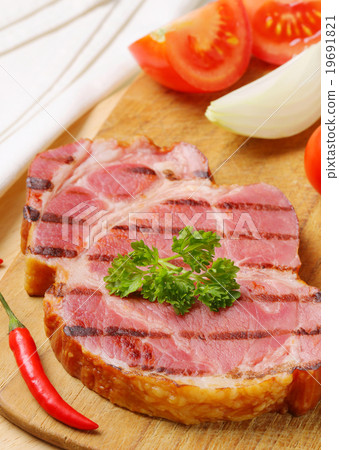 Grilled smoked pork Grilled smoked pork 19691821