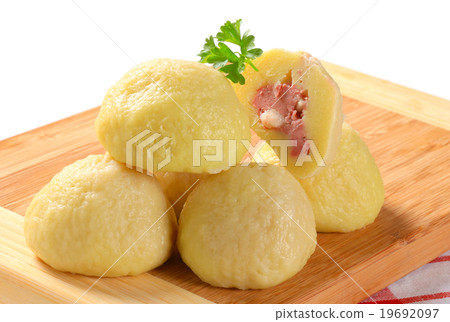Meat stuffed potato dumplings Meat stuffed potato dumplings 19692097