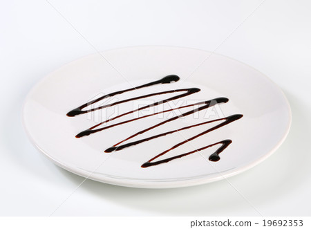 Chocolate syrup drip 19692353