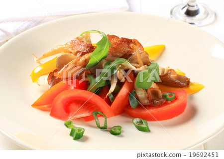 Oyster mushroom salad Oyster mushroom salad 19692451