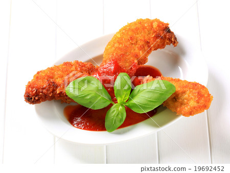 Crispy chicken tenders Crispy chicken tenders 19692452