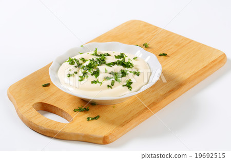 Mayonnaise dressing with parsley 19692515