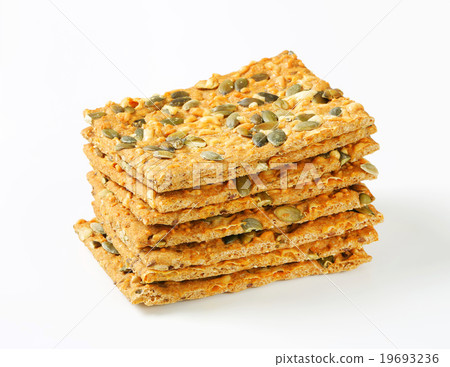 Pumpkin seed cheddar crackers 19693236