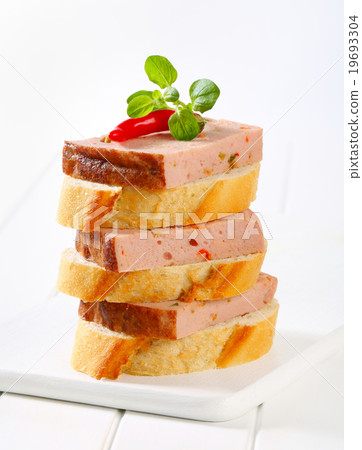Leberkase sandwiches Leberkase sandwiches 19693304