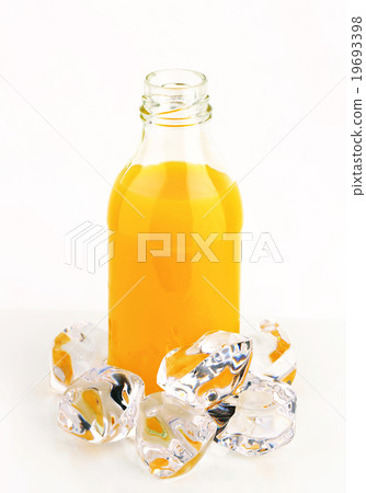 Bottle of orange juice Bottle of orange juice 19693398