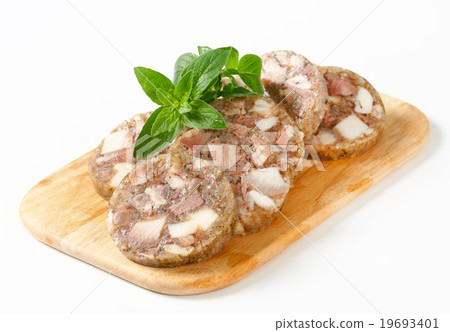 Sliced head cheese 19693401