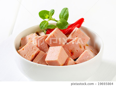 Diced Leberkase Diced Leberkase 19693864
