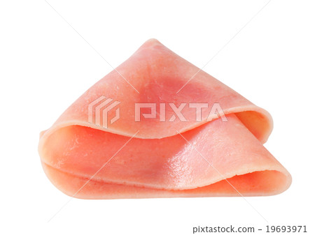 Thin slice of ham Thin slice of ham 19693971