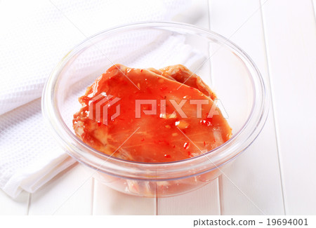 Pork chops in spicy glaze Pork chops in spicy glaze 19694001