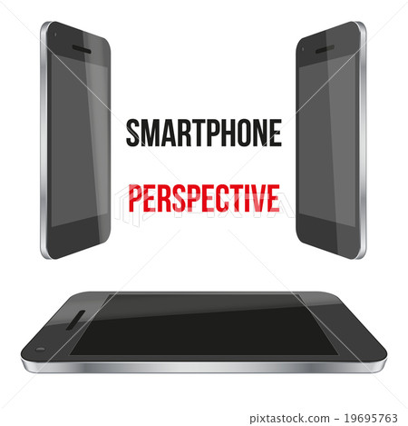 Impersonal Smartphone perspective realistic. Impersonal Smartphone perspective realistic. 19695763