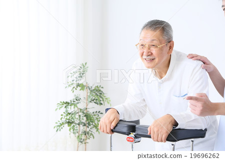 Senior rehabilitation walker 19696262