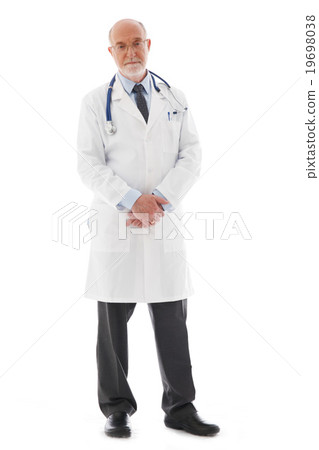 Mature doctor 19698038