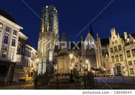 Saint Rumbold's Cathedral in Mechelen in Belgium Saint Rumbold's Cathedral in Mechelen in Belgium 19699043