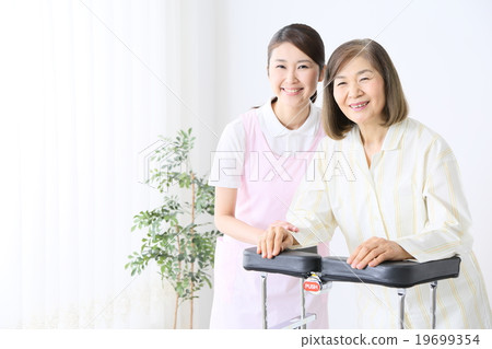 Senior rehabilitation walker 19699354