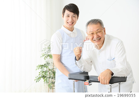 Senior rehabilitation walker 19699355