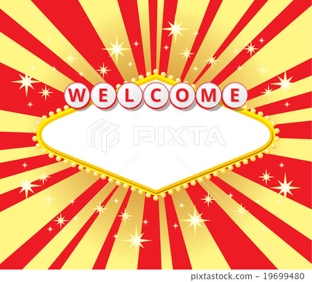 Welcome sign background 19699480