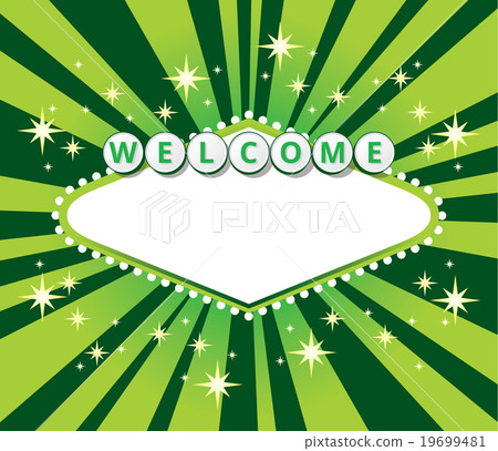 Welcome sign background 19699481