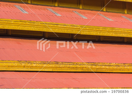red tiles roof for background. 19700836