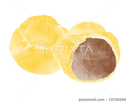 Illustrations of cream puff Illustrations of cream puff 19700898