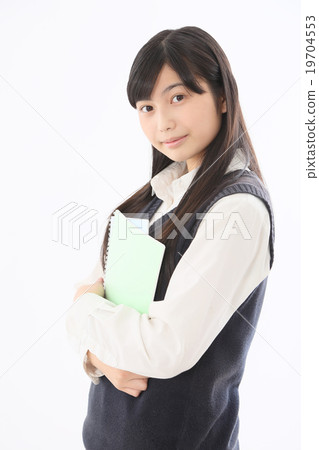 high school girl high school girl 19704553