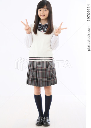 學校的女生 學校的女生 19704634