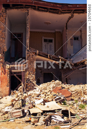 destroyed building destroyed building 19704668