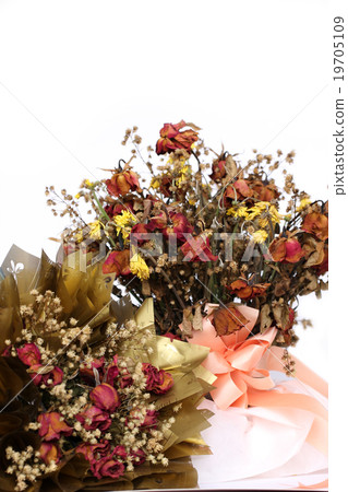Bouquet of dried withered roses. Bouquet of dried withered roses. 19705109