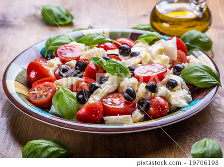Caprese.Caprese salad.Italian salad.Mediterranean  19706198