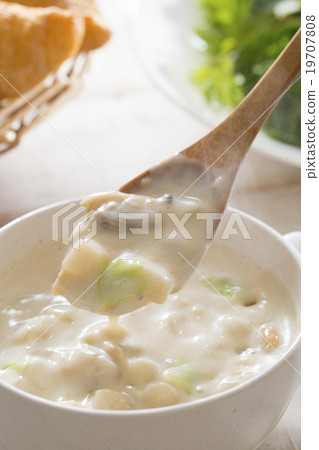 蛤蜊濃湯 19707808