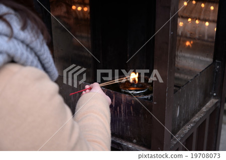 Incense incense of Kinkakuji 19708073