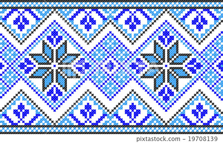 embroidered good by cross-stitch pattern embroidered good by cross-stitch pattern 19708139