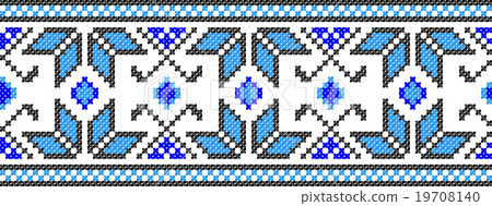 embroidered good by cross-stitch pattern embroidered good by cross-stitch pattern 19708140
