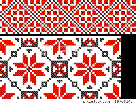 embroidered good by cross-stitch pattern embroidered good by cross-stitch pattern 19708143