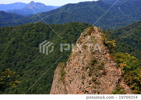 Landscape in southern part of Sapporo City seen from Yatsura-yama 19709354