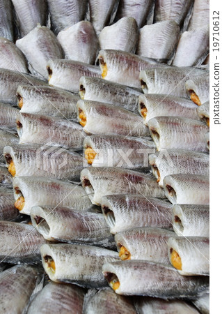 Thai Dried Salted Fish - Snakeskin gourami Fish 19710612