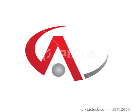 A Letter Logo Template A Letter Logo Template 19712603