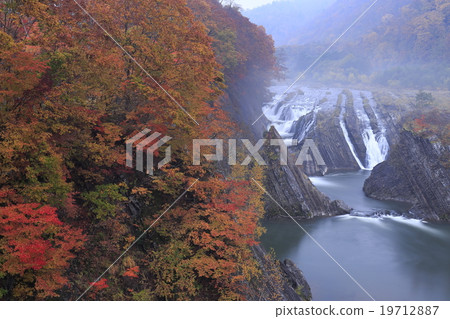 Autumnal leaves and staggered falls Autumnal leaves and staggered falls 19712887