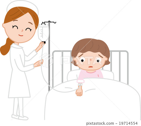 Child injury / illness hospitalized drip 19714554