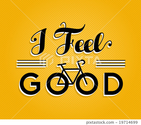 Bike concept bicycle retro poster feel good 19714699