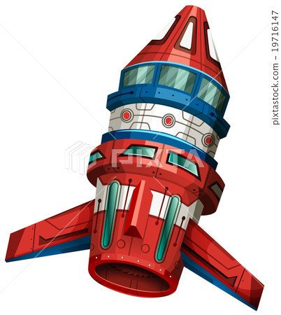 Rocket ship with wings Rocket ship with wings 19716147