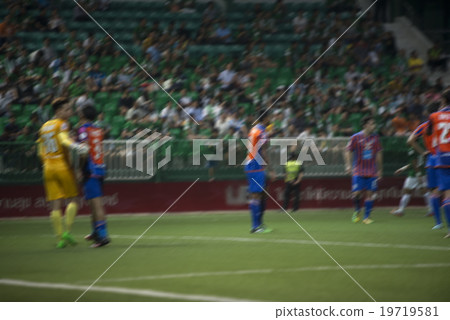 Blurred athletes Thailand national football team 19719581